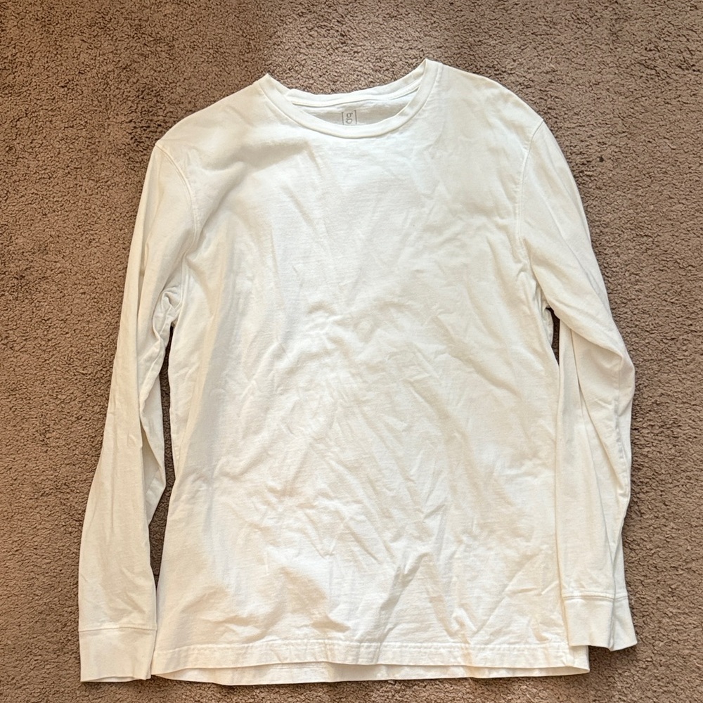 George white Long Sleeve Top